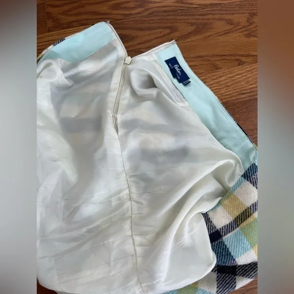 Boden British Tweed Skirt - Size 12 - Picture 6 of 13